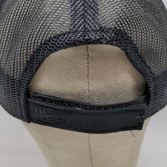 Pro Panels Inc Men Of Steel Black Strap Back Hat Outdoor Cap Platinum OSFA - Picture 10 of 12